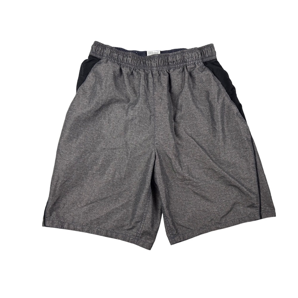 Speedo Men's Swim Shorts in Gray/Black Size Small